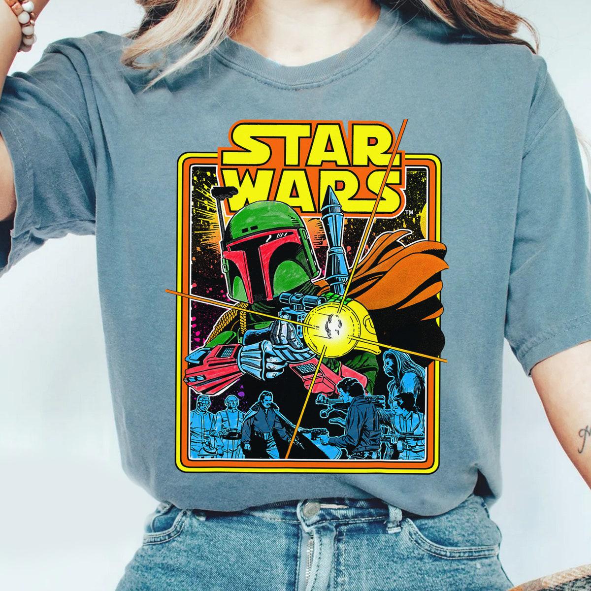 Boba Fett Fires Star Wars Shirt 3