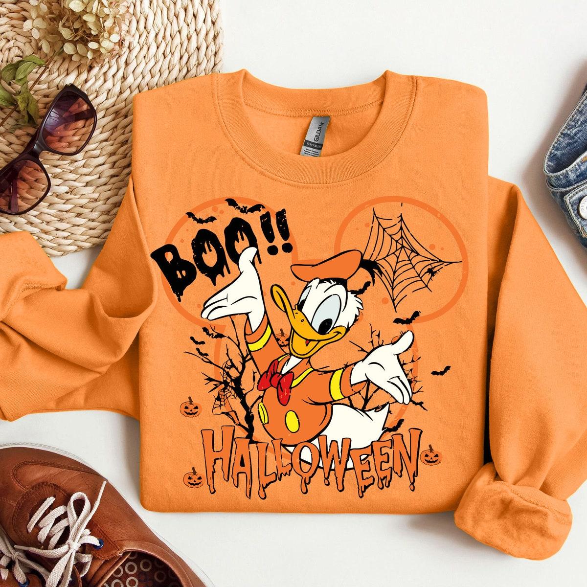 Boo Custom Disney Mickey And Friends Halloween Shirt 4