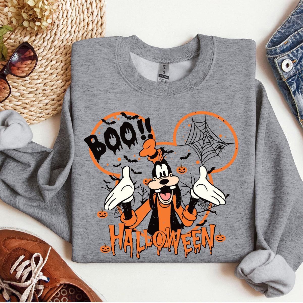 Boo Custom Disney Mickey And Friends Halloween Shirt 5