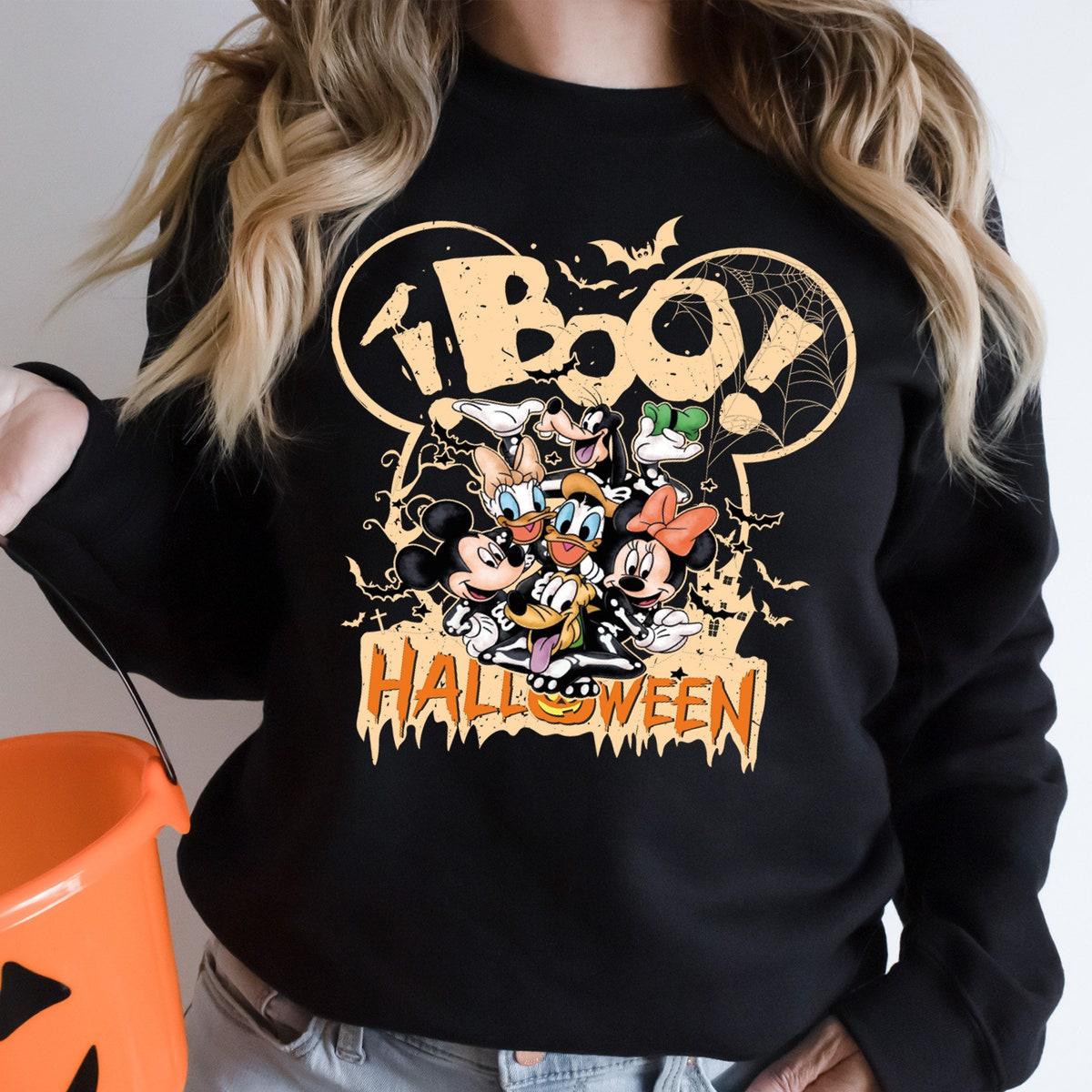 Boo Disney Mickey And Friends Halloween Shirt 6