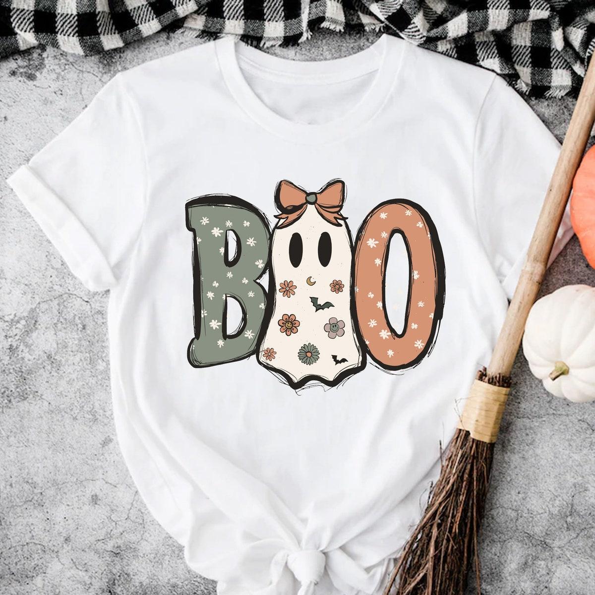 Boo Halloween Vibe Spooky Season Shirt 2