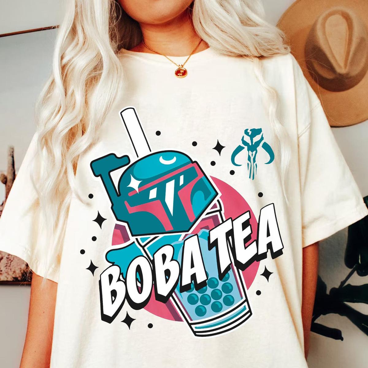 Bounty Hunter Boba Fett Tea Star Wars Shirt 1