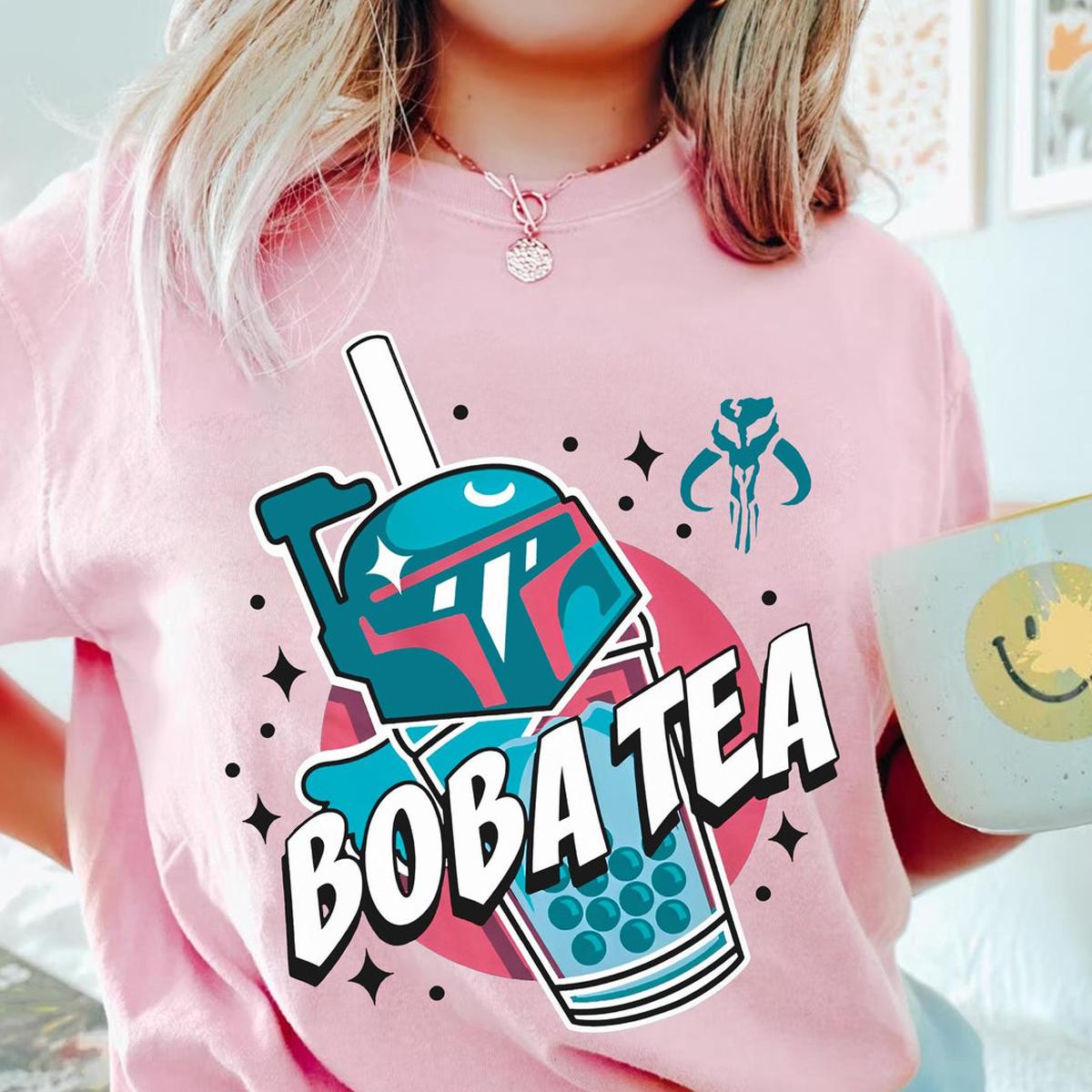 Bounty Hunter Boba Fett Tea Star Wars Shirt 2