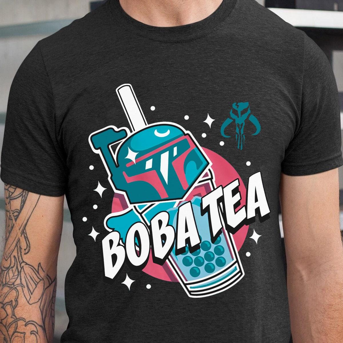 Bounty Hunter Boba Fett Tea Star Wars Shirt 3