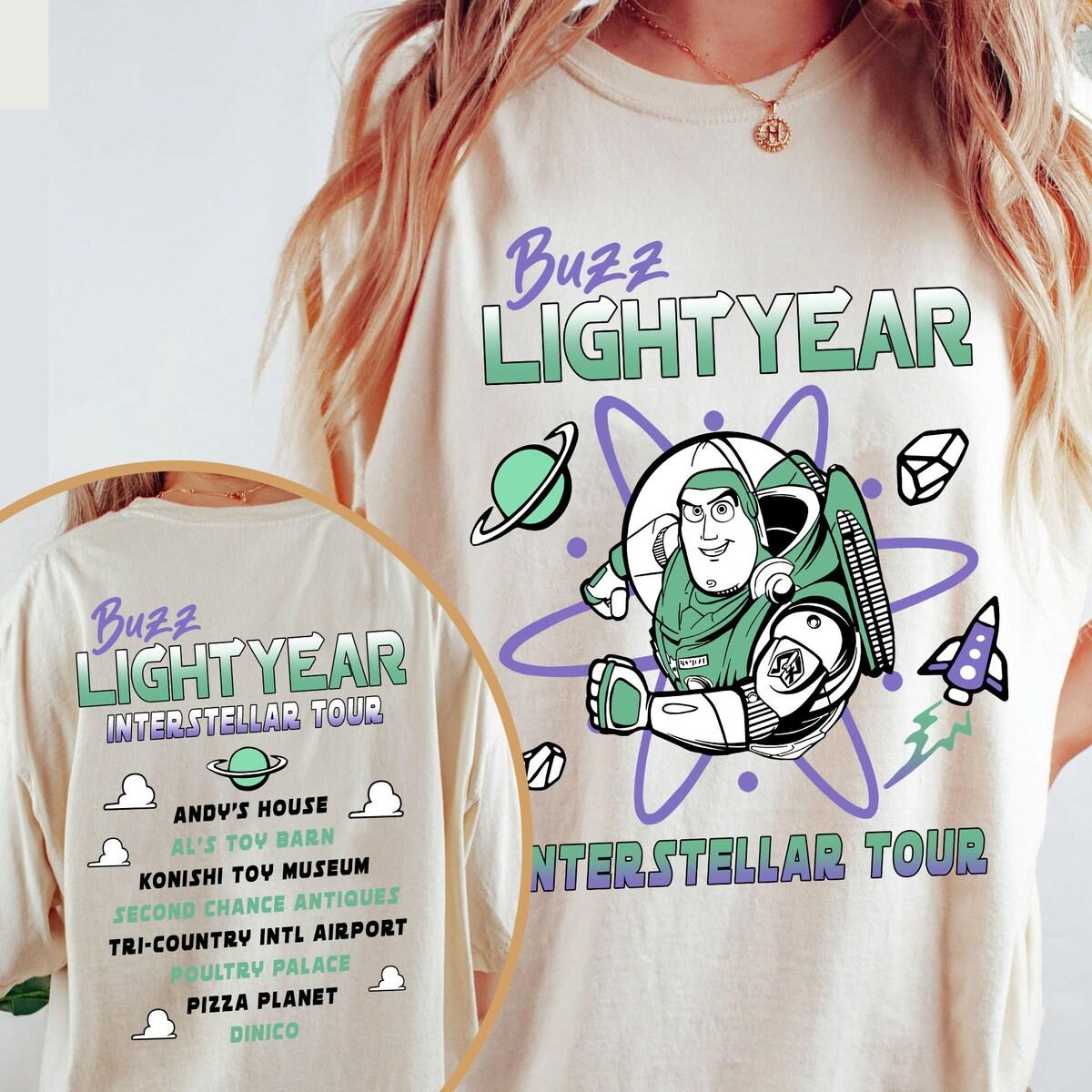 Buzz Lightyear Interstellar Tour Toy Story Shirt 1