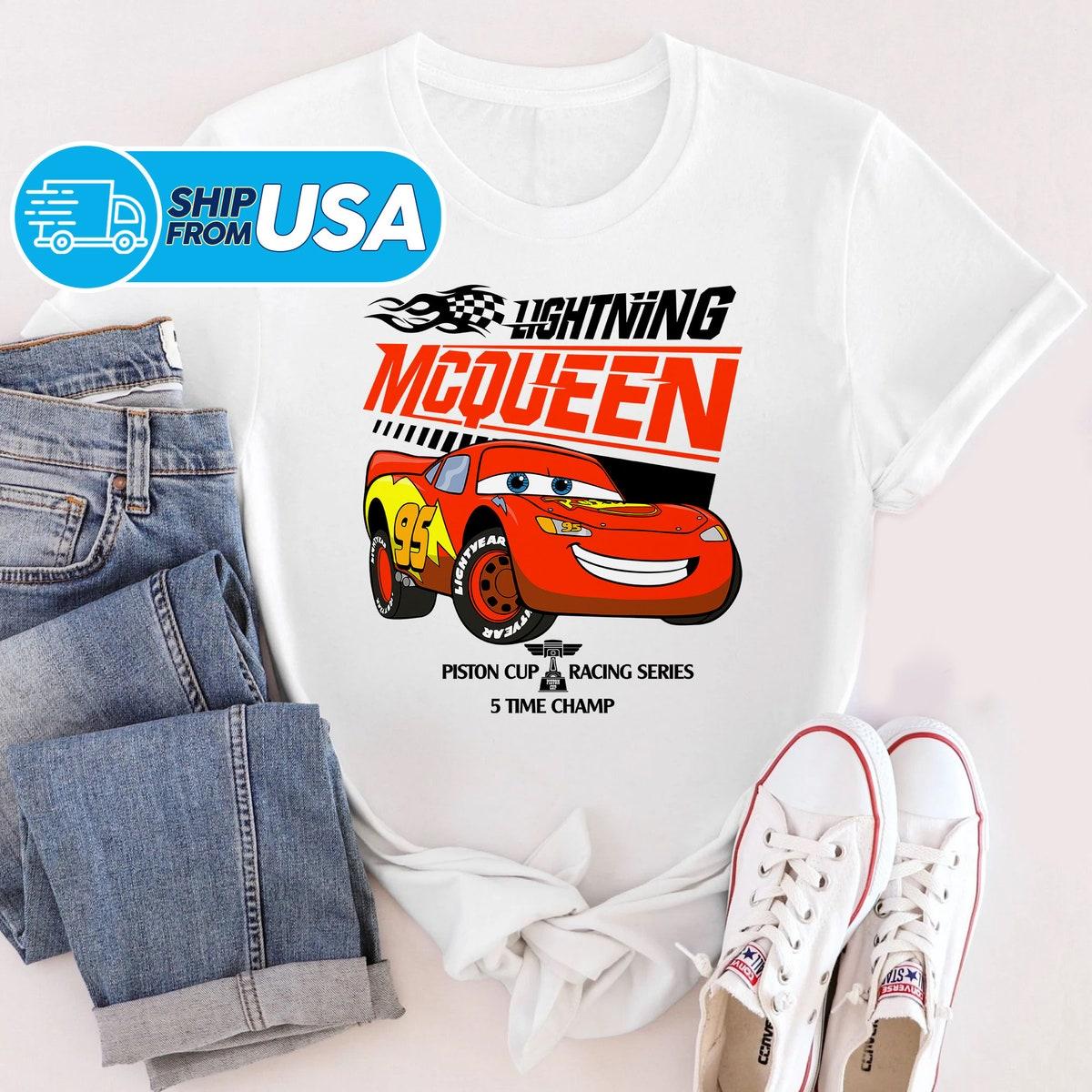 Cars Group Matching Lightning Cars And Friends Shirt 3