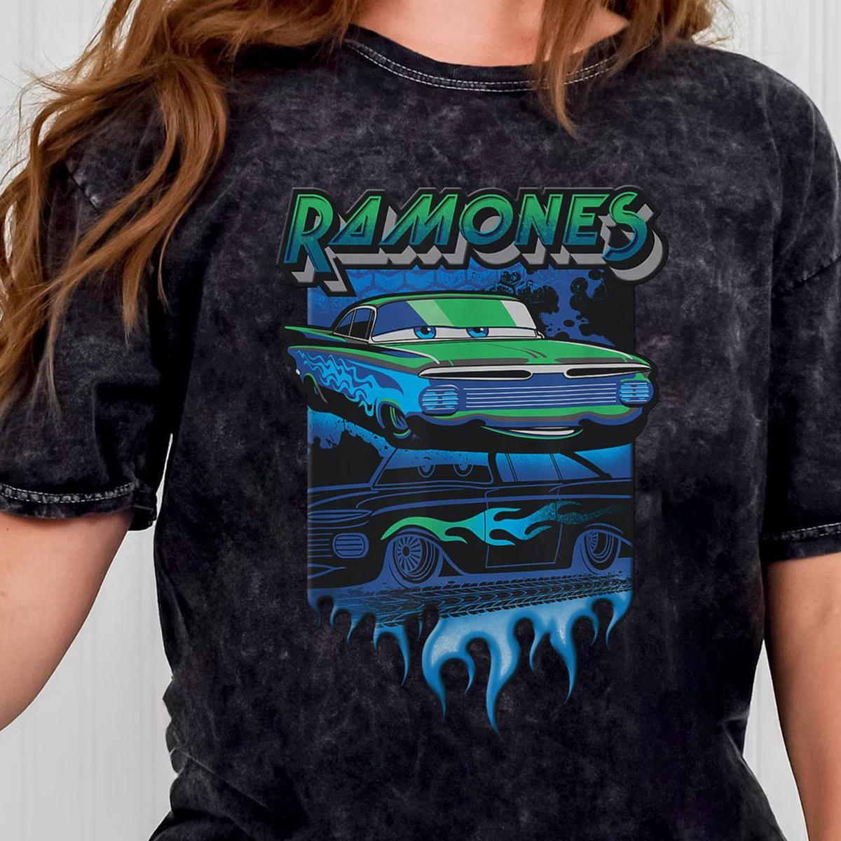 Cars Ramone Big Flames Shirt 1