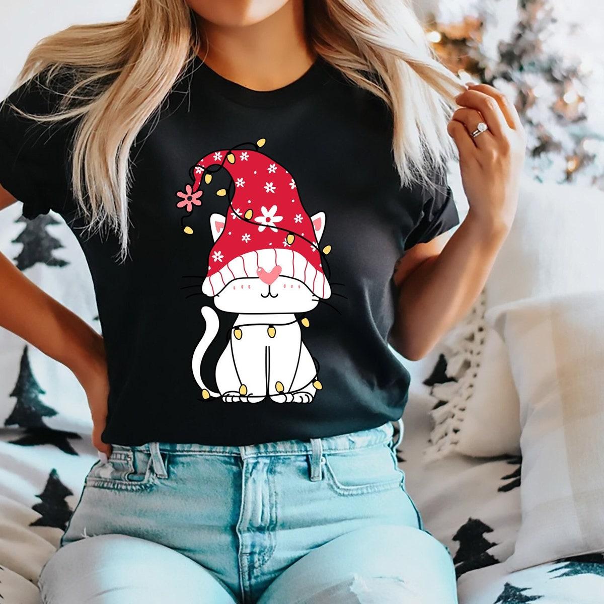 Cat Merry Christmas Shirt 1