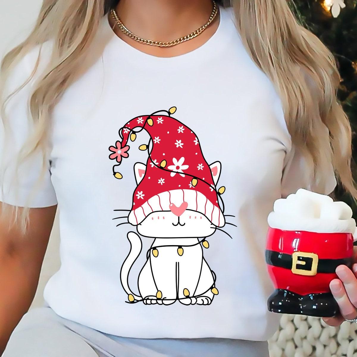 Cat Merry Christmas Shirt 2