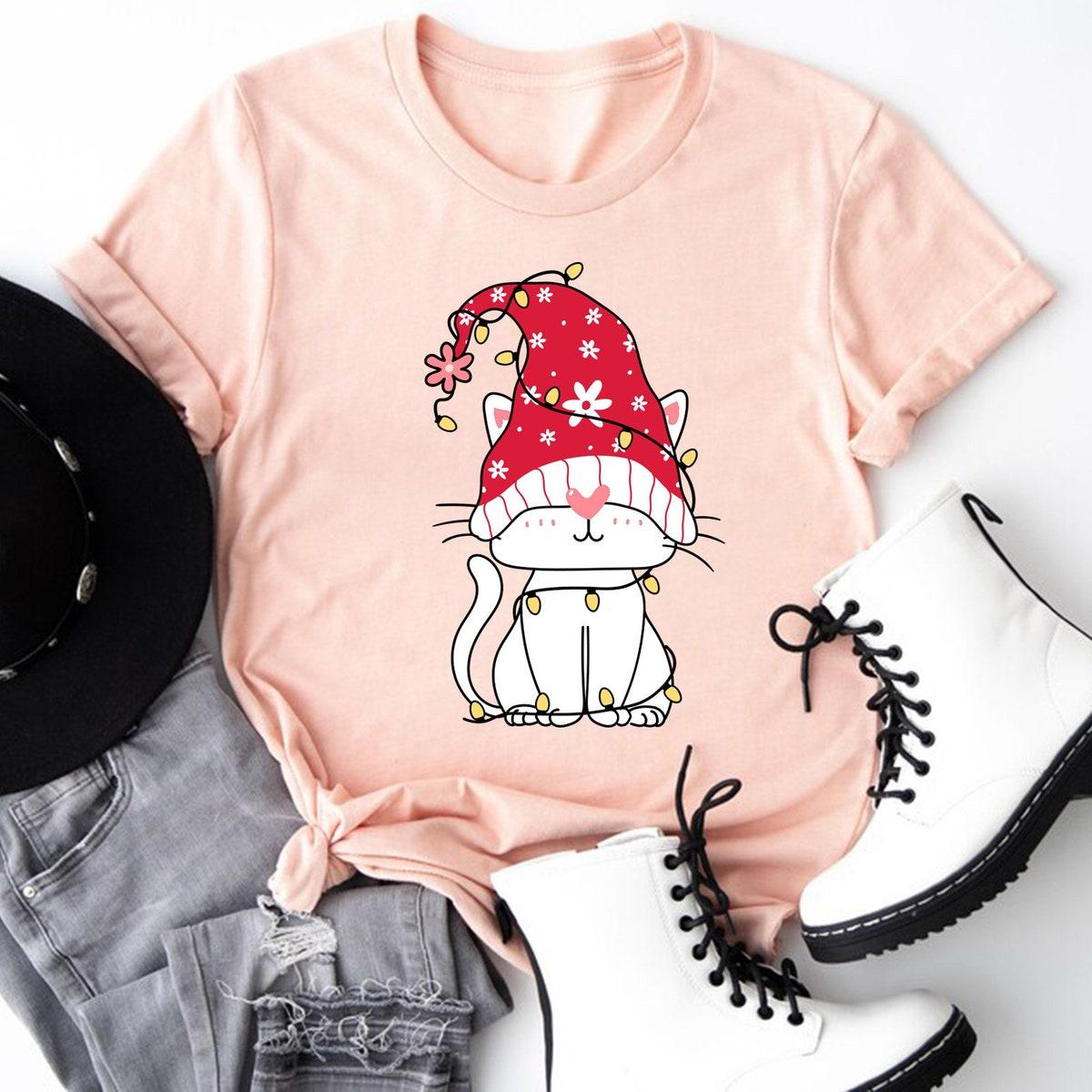 Cat Merry Christmas Shirt 3