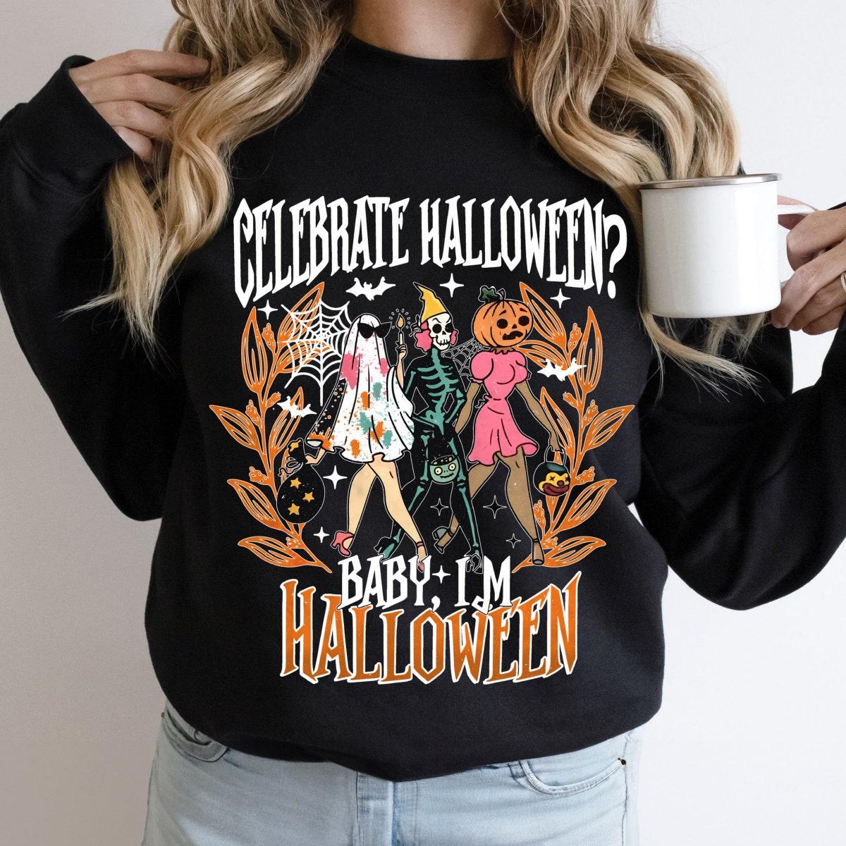 Celebrate Halloween Shirt Halloween Spooky Season Trick Or Treat Tee 1