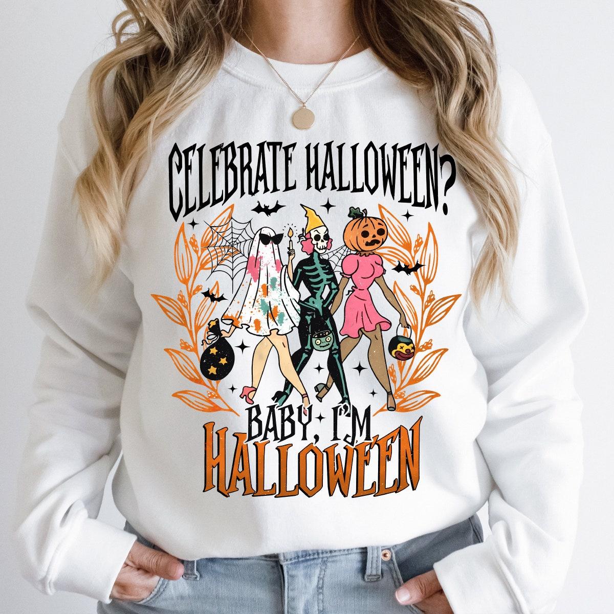 Celebrate Halloween Shirt Halloween Spooky Season Trick Or Treat Tee 2