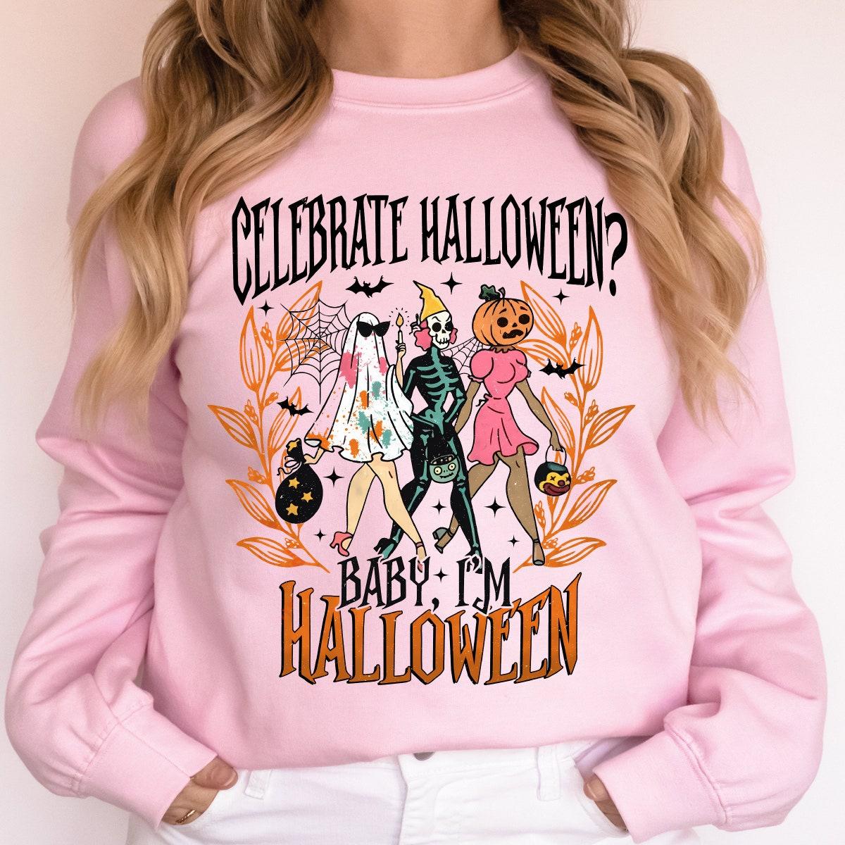 Celebrate Halloween Shirt Halloween Spooky Season Trick Or Treat Tee 3