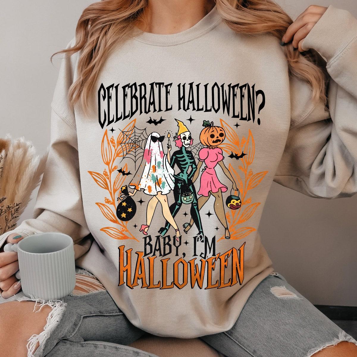 Celebrate Halloween Shirt Halloween Spooky Season Trick Or Treat Tee 4