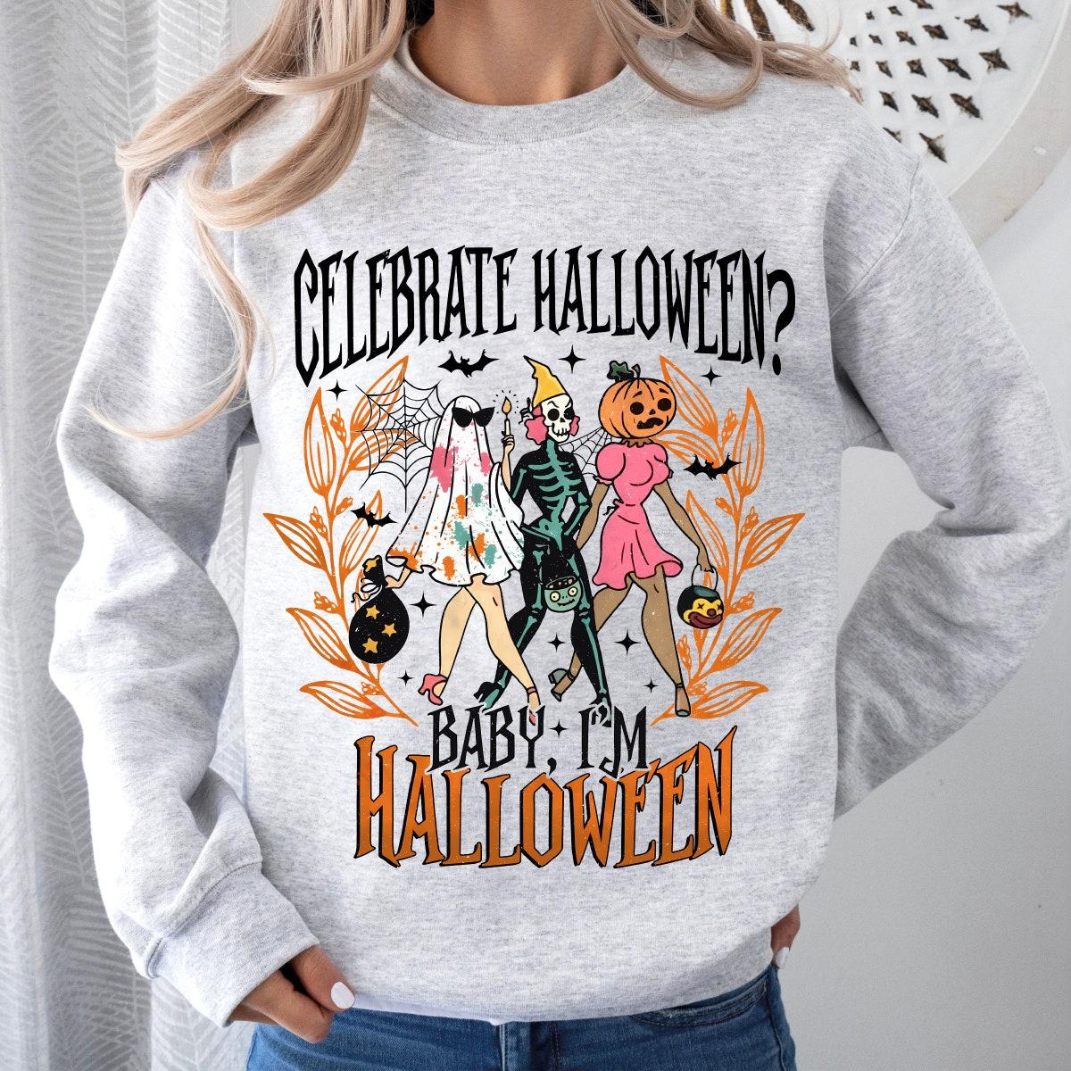 Celebrate Halloween Shirt Halloween Spooky Season Trick Or Treat Tee 5