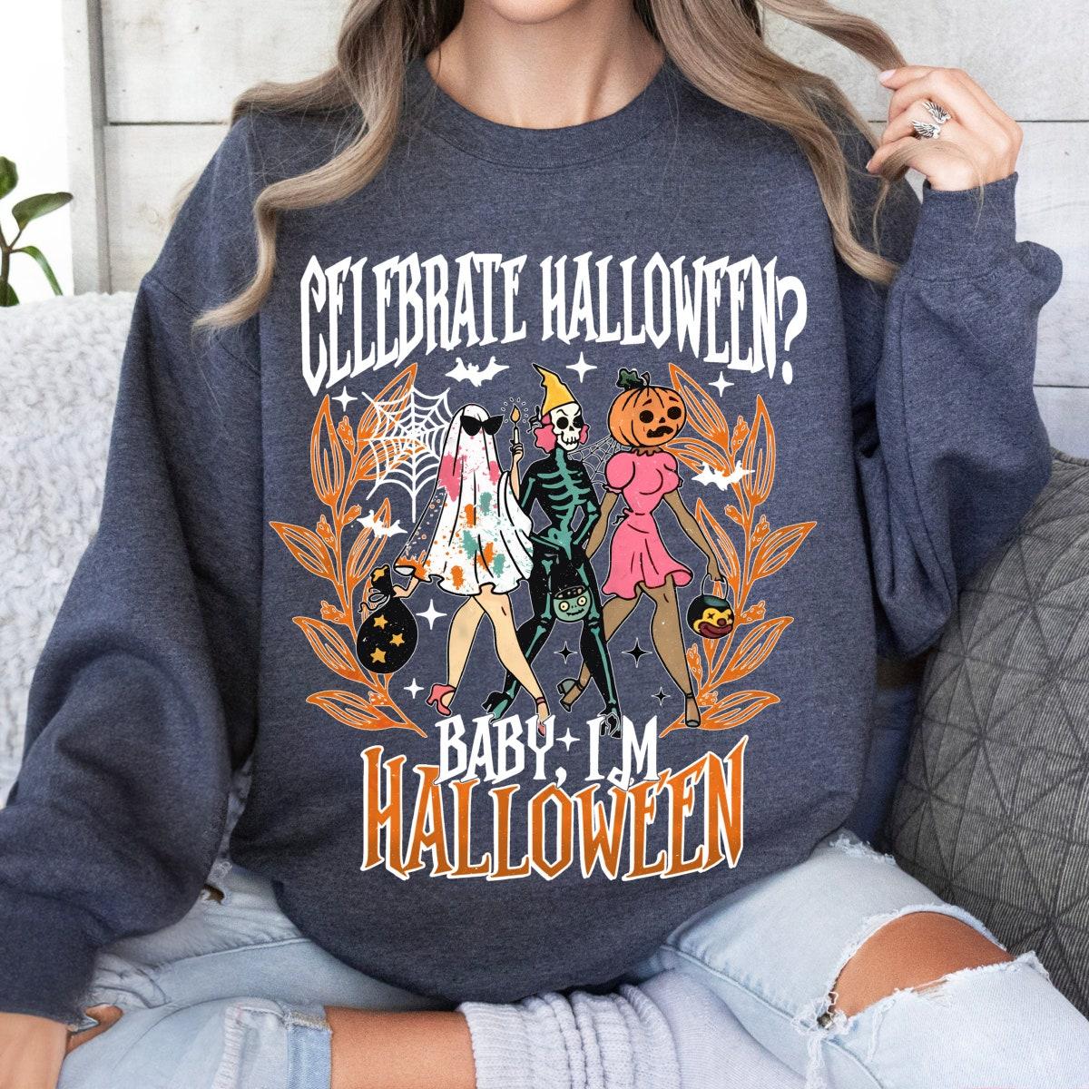 Celebrate Halloween Shirt Halloween Spooky Season Trick Or Treat Tee 6