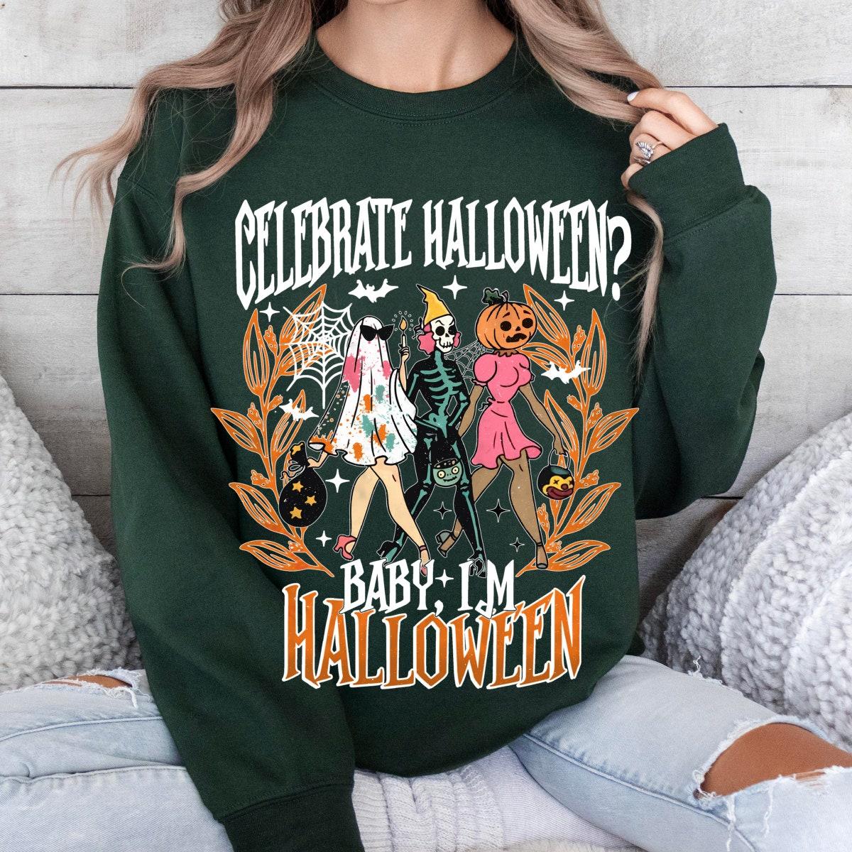 Celebrate Halloween Shirt Halloween Spooky Season Trick Or Treat Tee 7