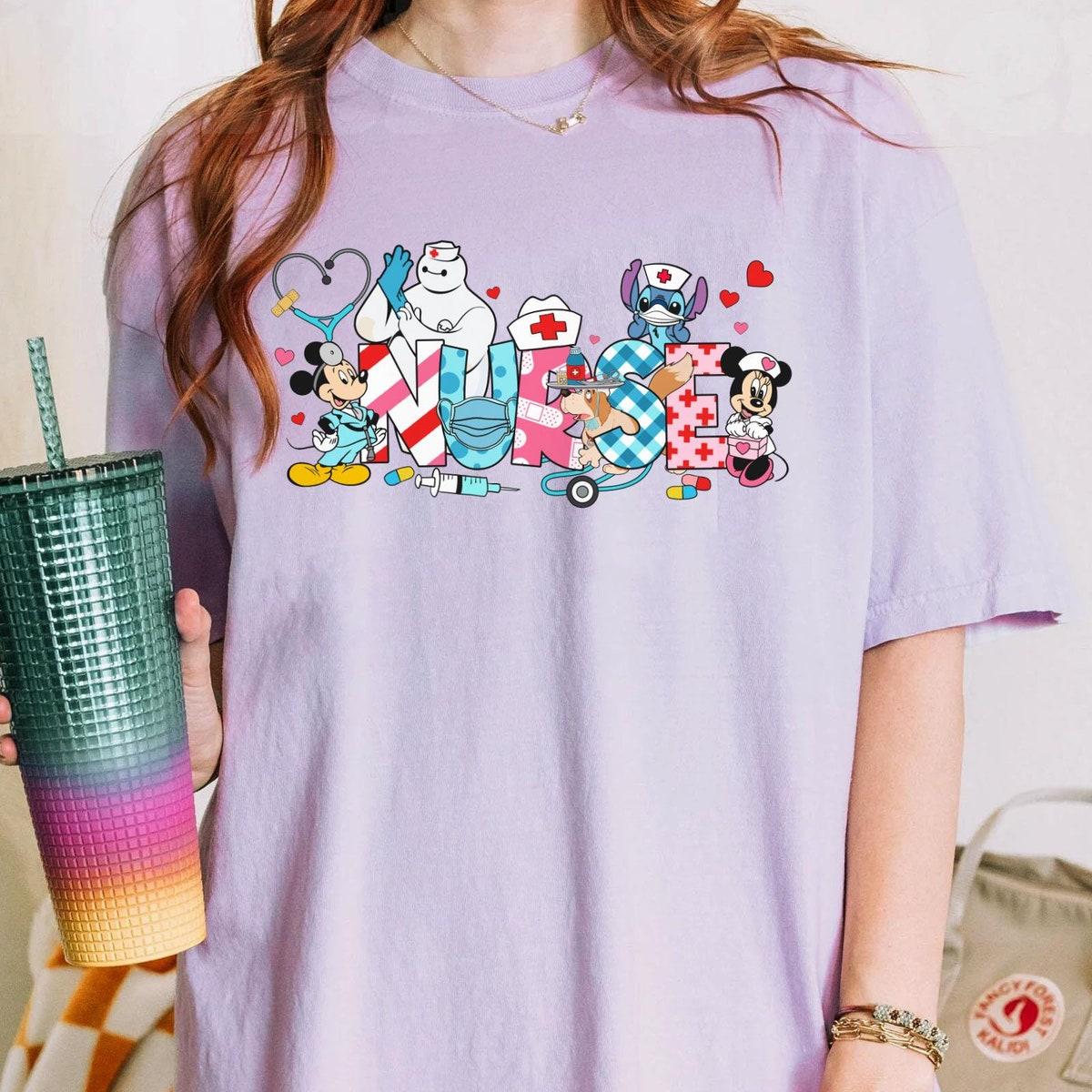 Characters Nurse Nurse Day Disney Shirt 4