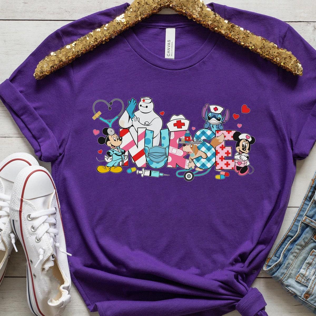 Characters Nurse Nurse Day Disney Shirt 5