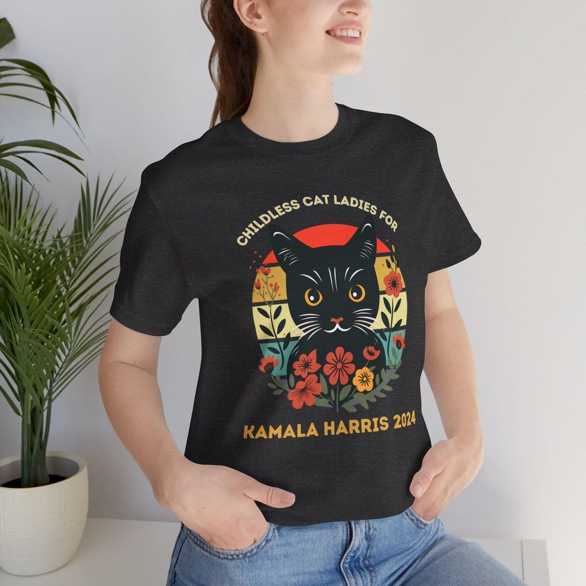 Childless Cat Ladies For Kamala Harris 2024 Kamala Shirt 5