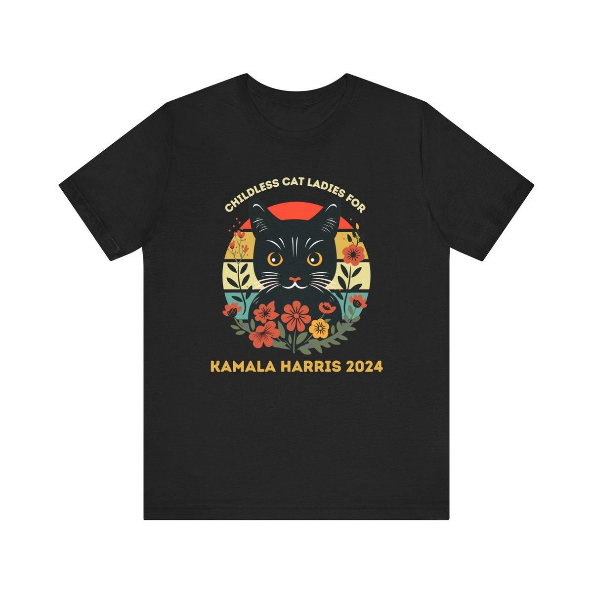 Childless Cat Ladies For Kamala Harris 2024 Kamala Shirt 6