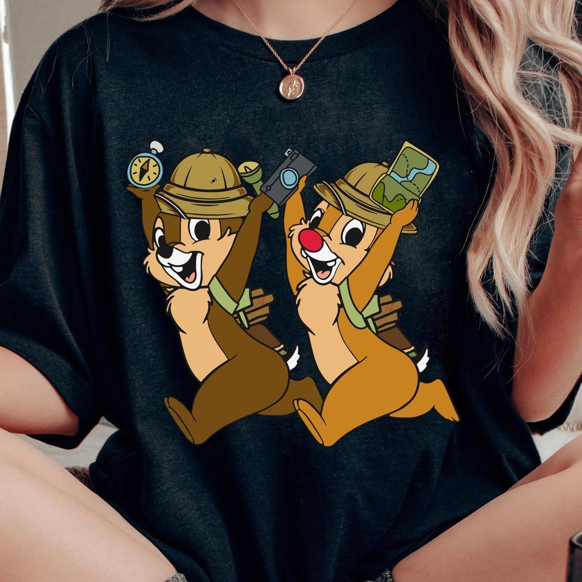 Chip Dale Disney Chipmunks Animal Kingdom Shirt 1