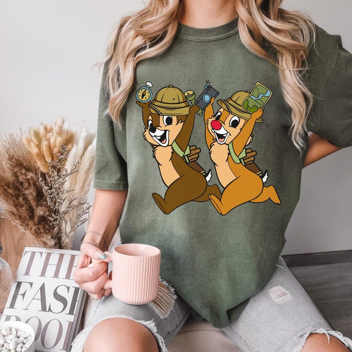 Chip Dale Disney Chipmunks Animal Kingdom Shirt 2