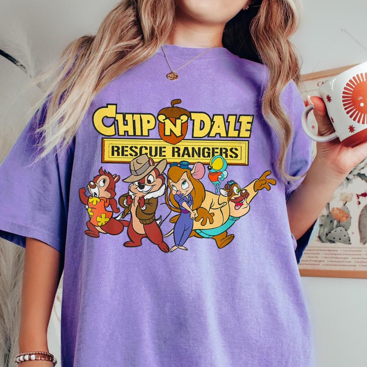 Chipmunk Brother Chip N Dale Rescue Rangers Shirt 6