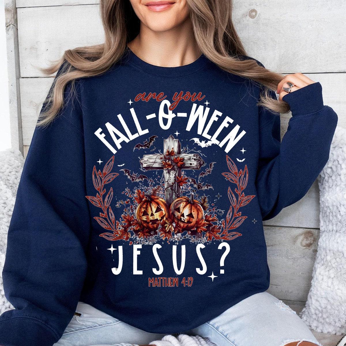 Christian Halloween Are You Fall o ween Jesus Shirt 4