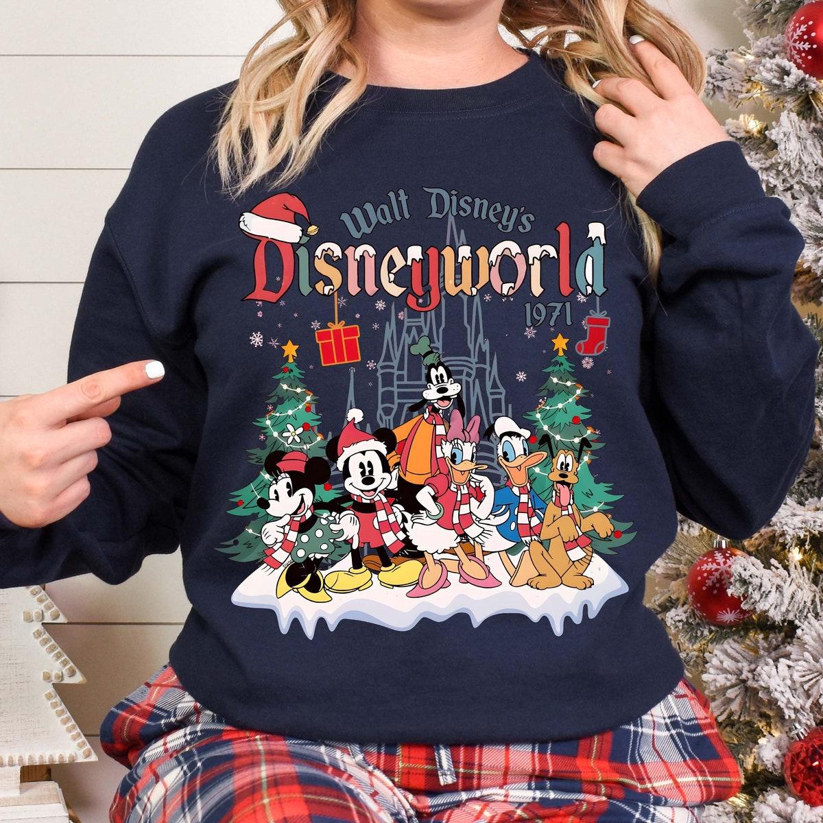 Christmas Walt Disney's Disneyworld 1971 Shirt 1