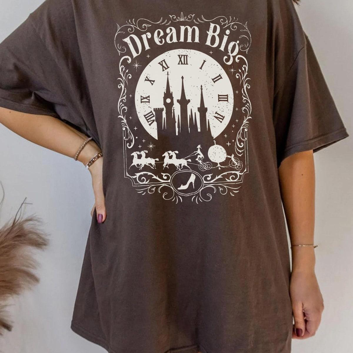 Cinderella Dream Big Midnight Group Girls Matching Trip Shirt 3