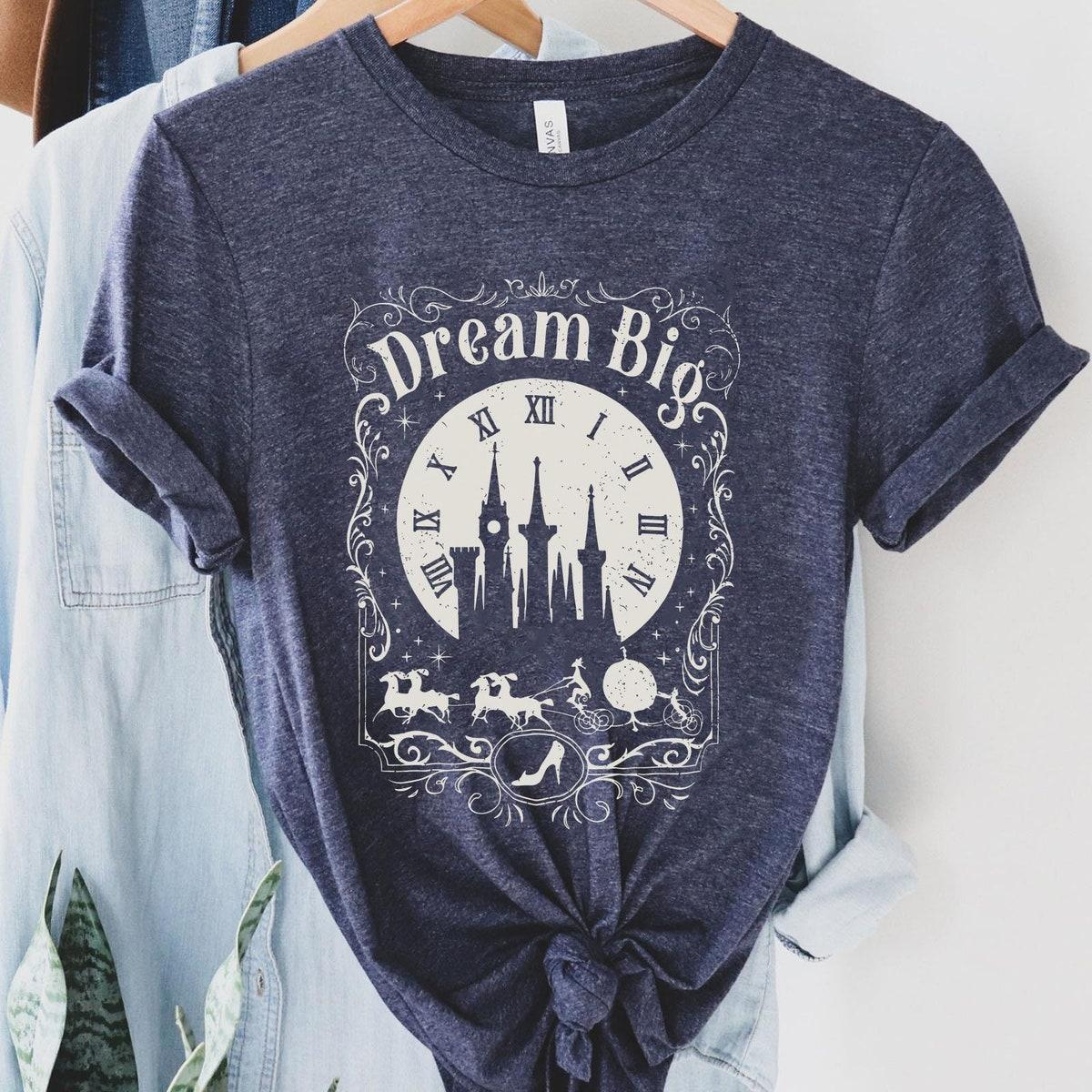 Cinderella Dream Big Midnight Group Girls Matching Trip Shirt 4