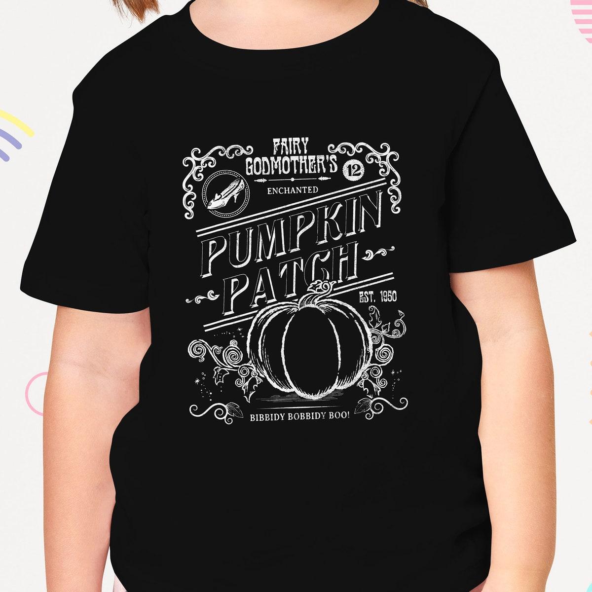 Cinderella Halloween Pumpkin Patch Shirt 4