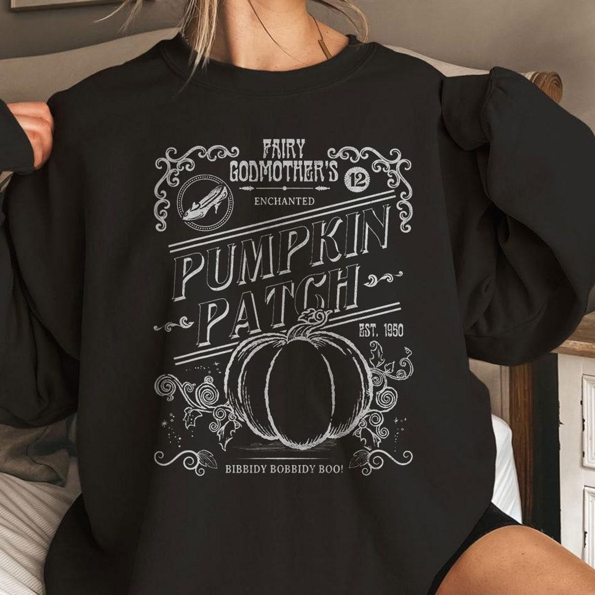 Cinderella Halloween Pumpkin Patch Shirt 5