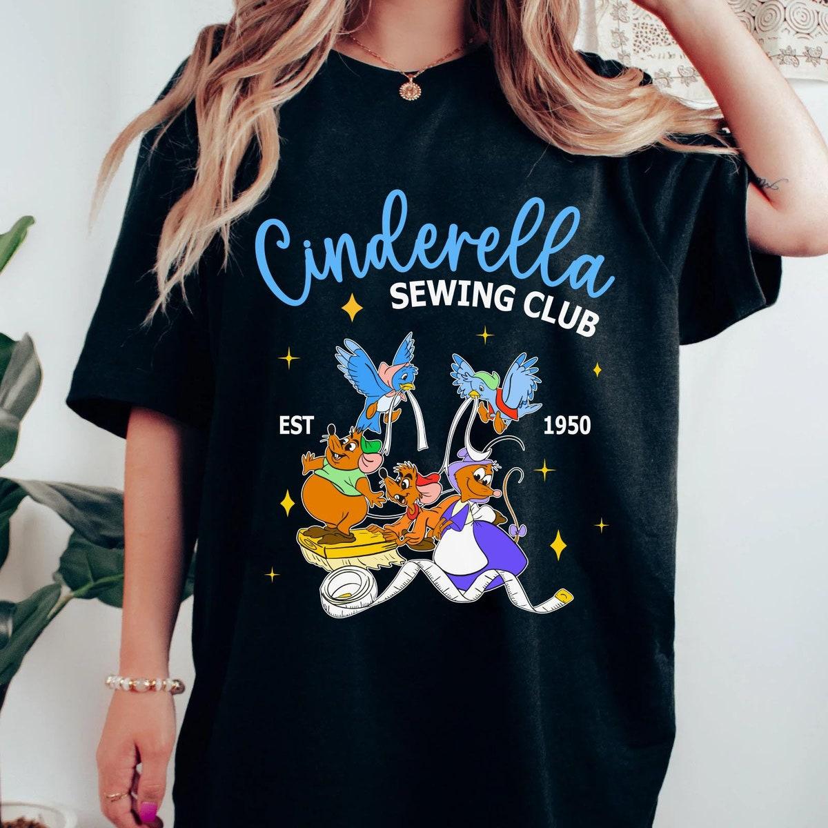 Cinderella Princess Dressmaking Sewing Club Est 1950 Shirt 2