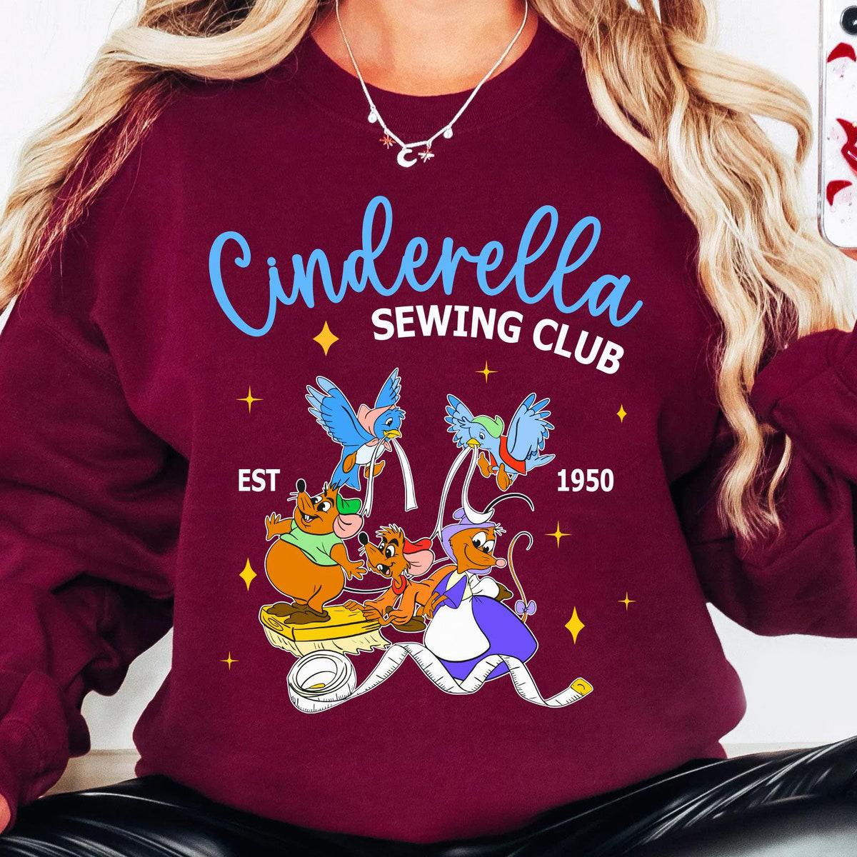 Cinderella Princess Dressmaking Sewing Club Est 1950 Shirt 5