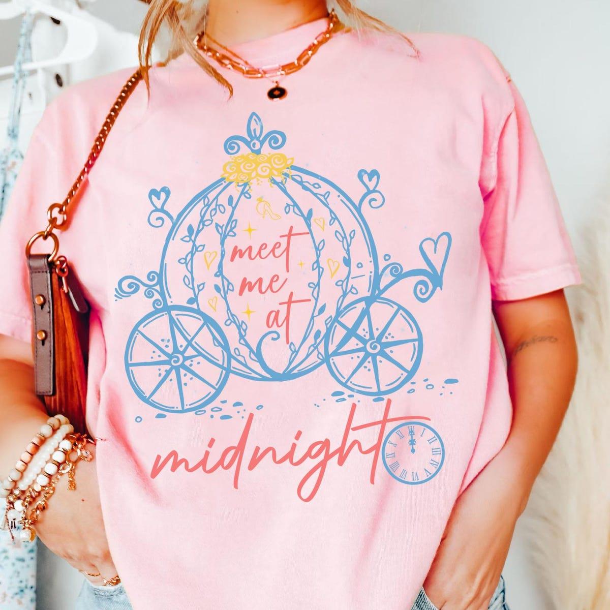 Cinderella Pumpkin Carriage Meet Me At Midnight Shirt 2