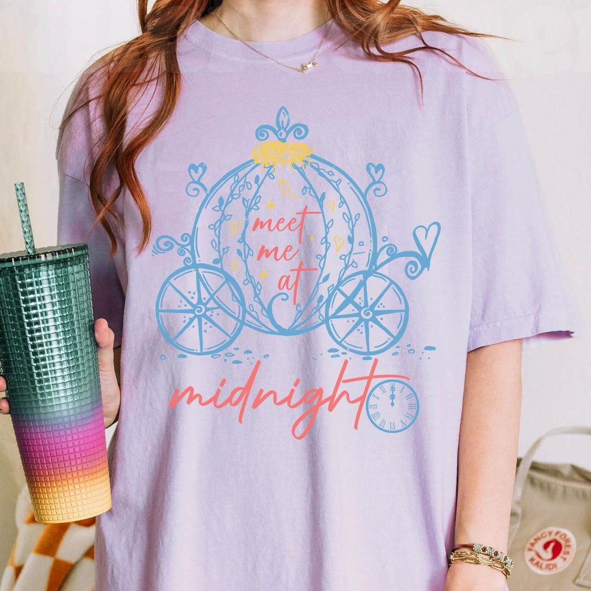 Cinderella Pumpkin Carriage Meet Me At Midnight Shirt 4