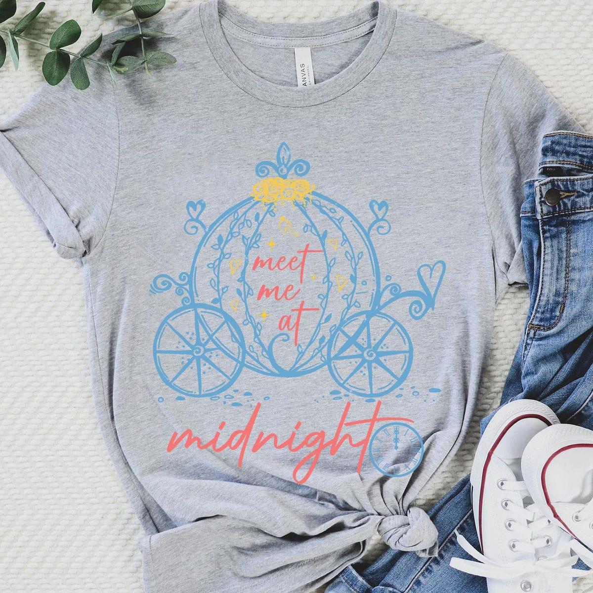 Cinderella Pumpkin Carriage Meet Me At Midnight Shirt 5