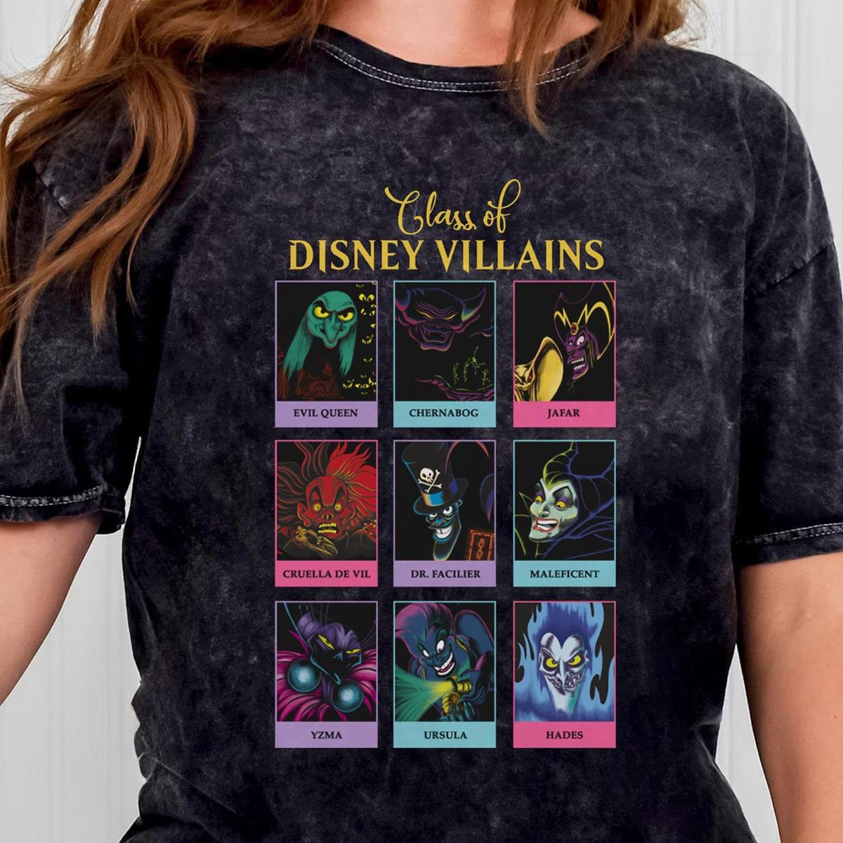 Class Of Disney Villains Yearbook Shirt 1