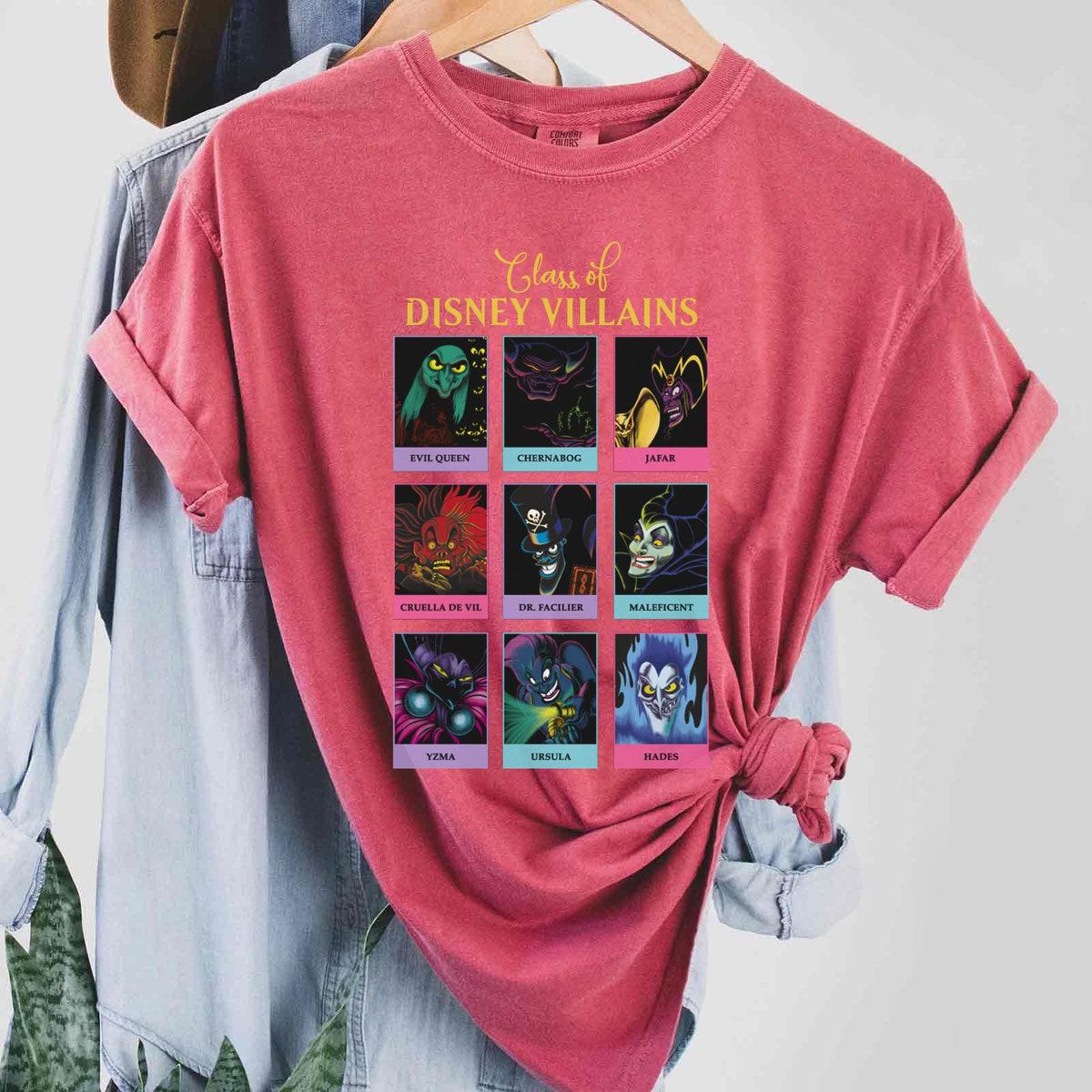 Class Of Disney Villains Yearbook Shirt 5