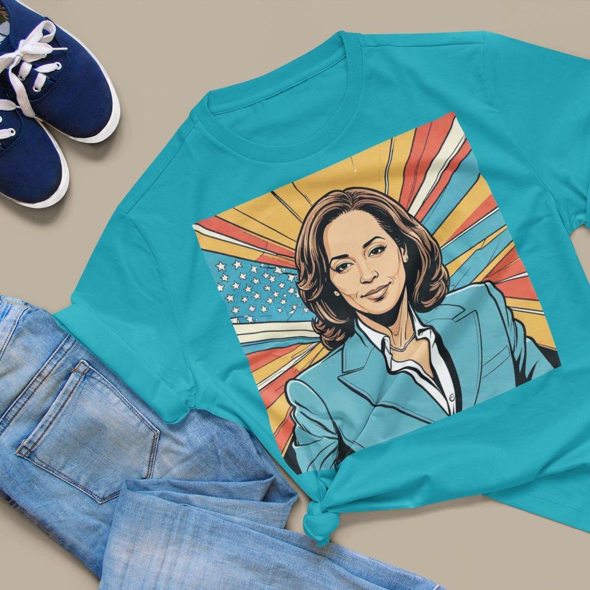 Comma La Kamala Harris For President 2024 Madam President Shirt 1