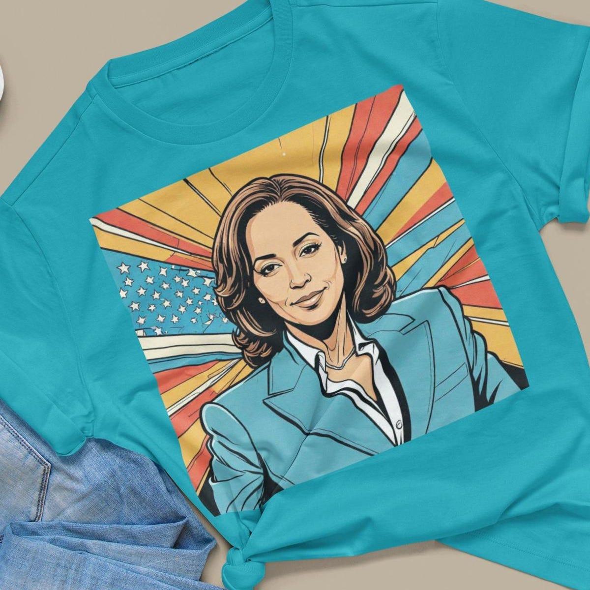 Comma La Kamala Harris For President 2024 Madam President Shirt 2