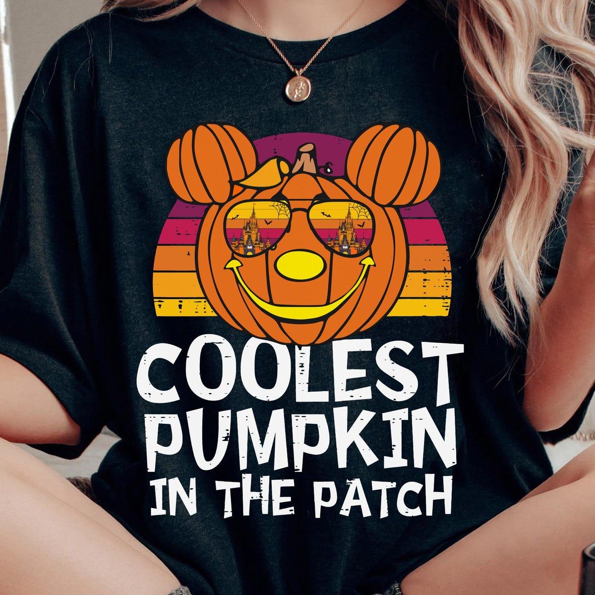 Coolest Pumpkin In The Patch Mickey Mouse Pumpkin Shirt 1