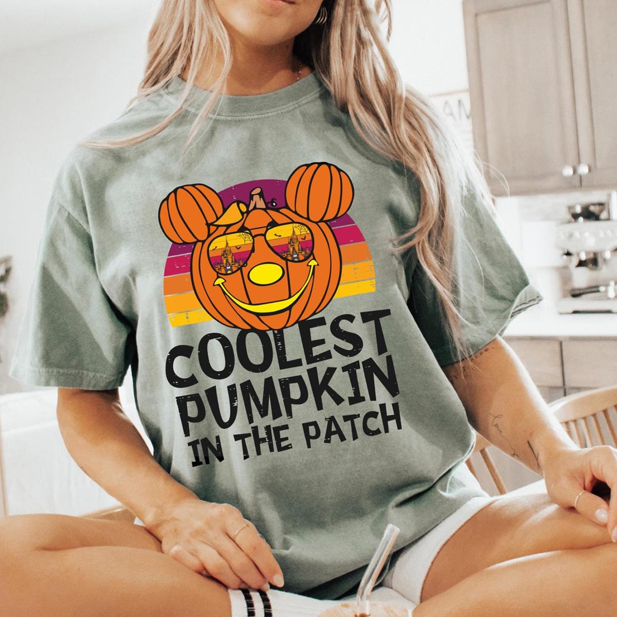 Coolest Pumpkin In The Patch Mickey Mouse Pumpkin Shirt 2