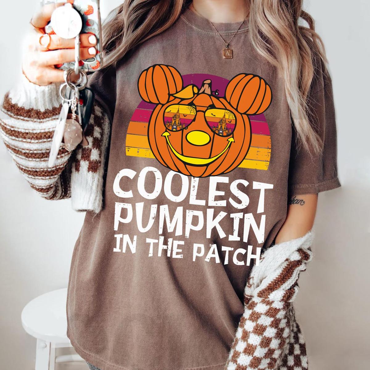 Coolest Pumpkin In The Patch Mickey Mouse Pumpkin Shirt 3