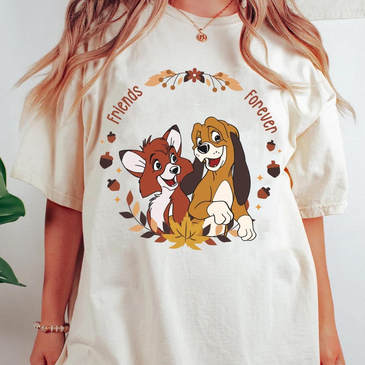 Copper And Todd Friends Forever The Fox And The Hound Shirt 2