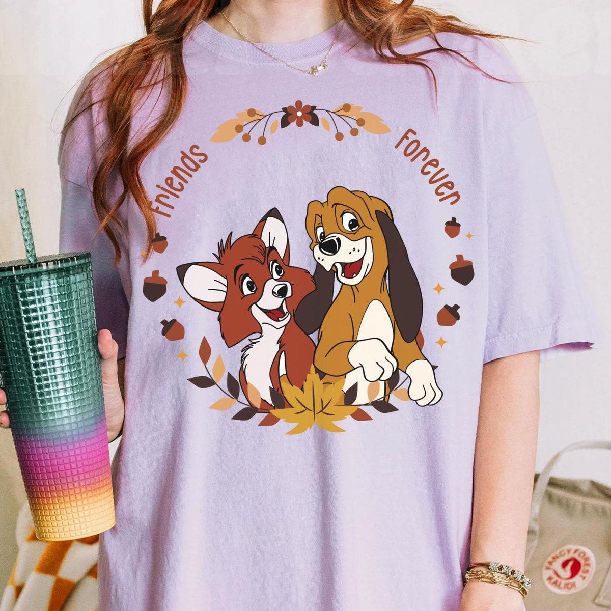 Copper And Todd Friends Forever The Fox And The Hound Shirt 4