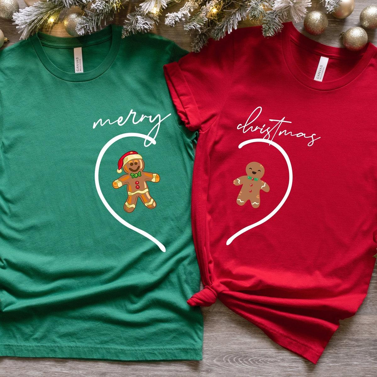 Couple Merry Christmas Matching Shirt 1