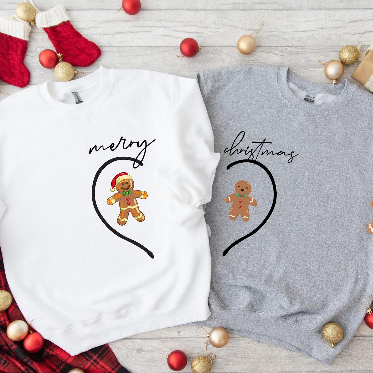 Couple Merry Christmas Matching Shirt 2